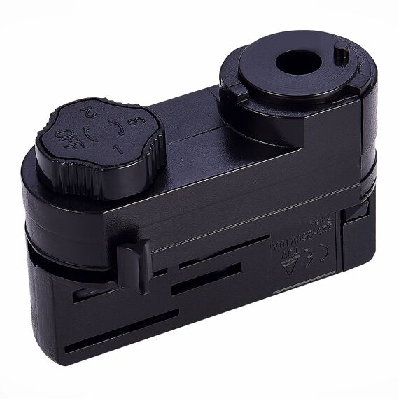 ST030.409.20 Адаптер питания для трехфазного шинопровода ST-Luce Черный TRACE, изображение 3