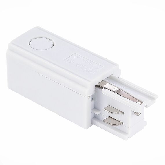 ST030.509.10L Левый Токоподвод для трехфазного шинопровода ST-Luce Белый TRACE, изображение 3