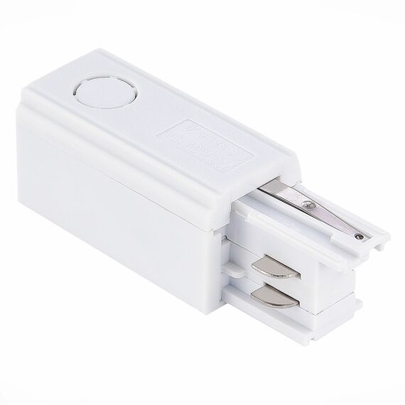 ST030.509.10R Правый Токоподвод для трехфазного шинопровода ST-Luce Белый TRACE, изображение 3