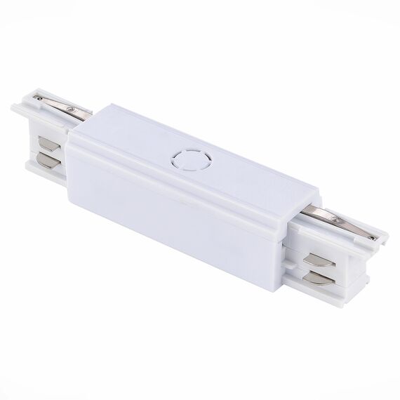 ST030.509.13 Центральный токоподвод для трехфазного шинопровода ST-Luce Белый TRACE, изображение 3