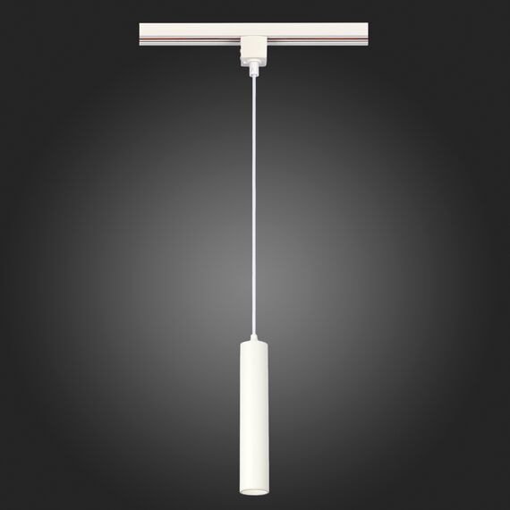 ST151.506.01 Светильник трековый Белый GU10 1*50W IP20 D54xH290 220V Без ламп BASE, изображение 2