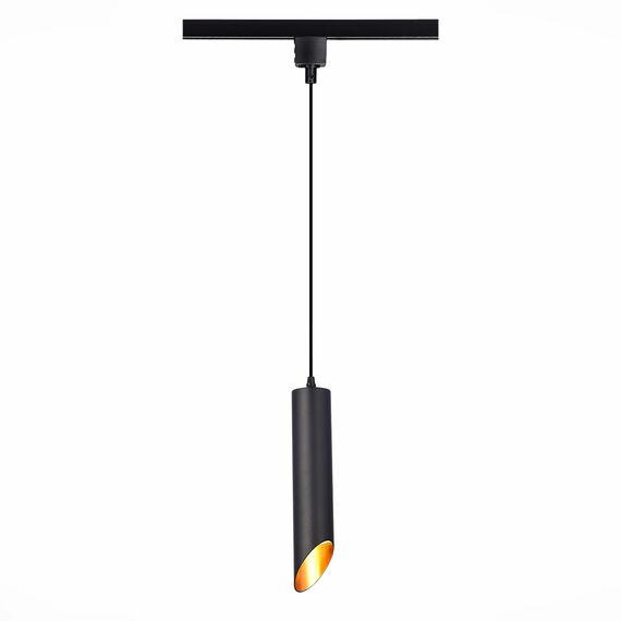 ST152.406.01 Светильник трековый Черный GU10 1*50W IP20 D60xH300 220V Без ламп BASE, изображение 3