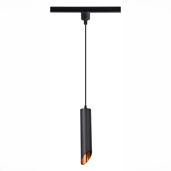 ST152.406.01 Светильник трековый Черный GU10 1*50W IP20 D60xH300 220V Без ламп BASE, изображение 4