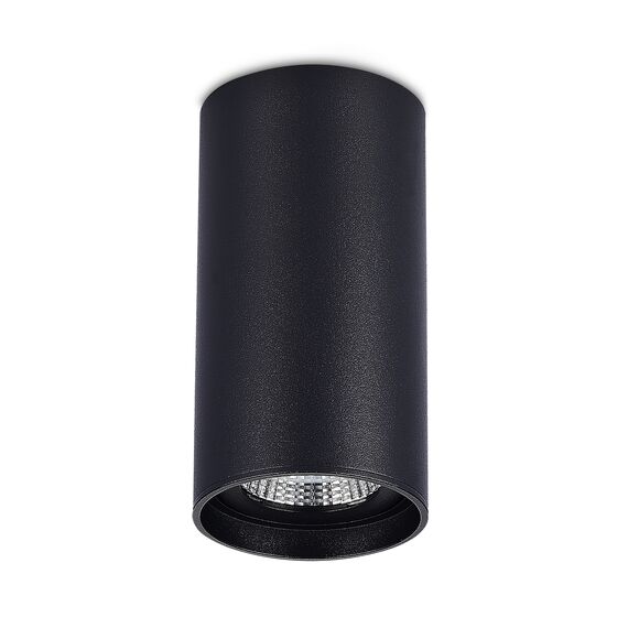 ST157.442.15 Светильник потолочный Черный LED 1*15W 4000K 1 200Lm Ra>90 60° IP44 D75xH140 220-265V Накладные светильники, изображение 4