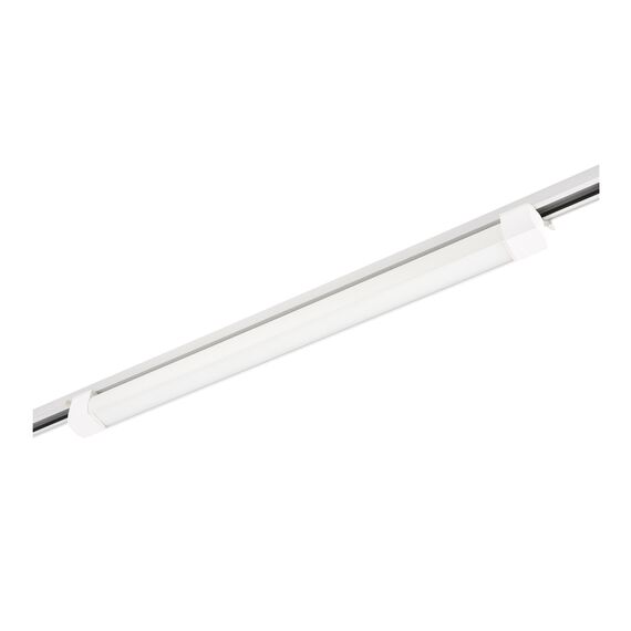 ST368.536.20 Св-к трек. Белый LED 1*20W 3000K 1 450Lm Ra>90 120° IP20 L387xW49xH54 170-240V BASE, изображение 3