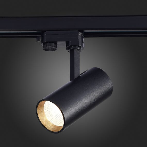 ST661.446.20 Св-к трек. Черный LED 1*20W 4000K 1 600Lm Ra>90 38° IP20 L150xW70xH202 165-265V TRACE, изображение 2