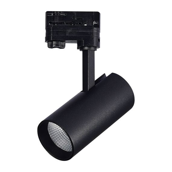 ST661.446.20 Св-к трек. Черный LED 1*20W 4000K 1 600Lm Ra>90 38° IP20 L150xW70xH202 165-265V TRACE, изображение 4