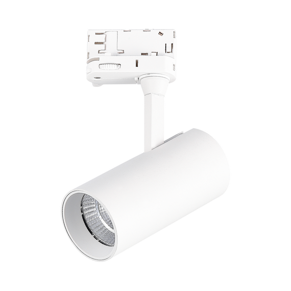 ST661.546.10 Св-к трек. Белый LED 1*10W 4000K 800Lm Ra>90 38° IP20 L130xW60xH195 165-265V TRACE, изображение 7