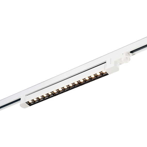 ST662.536.15 Св-к трек. Белый LED 1*15W 3000K 1 200Lm Ra>90 48° IP20 L535xW33xH73 165-265V TRACE, изображение 3