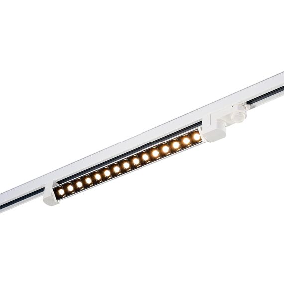 ST662.536.15 Св-к трек. Белый LED 1*15W 3000K 1 200Lm Ra>90 48° IP20 L535xW33xH73 165-265V TRACE, изображение 5