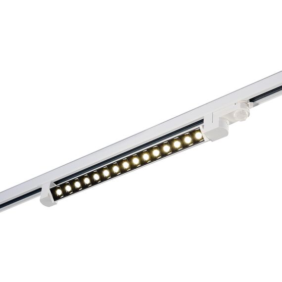 ST662.546.15 Св-к трек. Белый LED 1*15W 4000K 1 200Lm Ra>90 48° IP20 L535xW33xH73 165-265V TRACE, изображение 5
