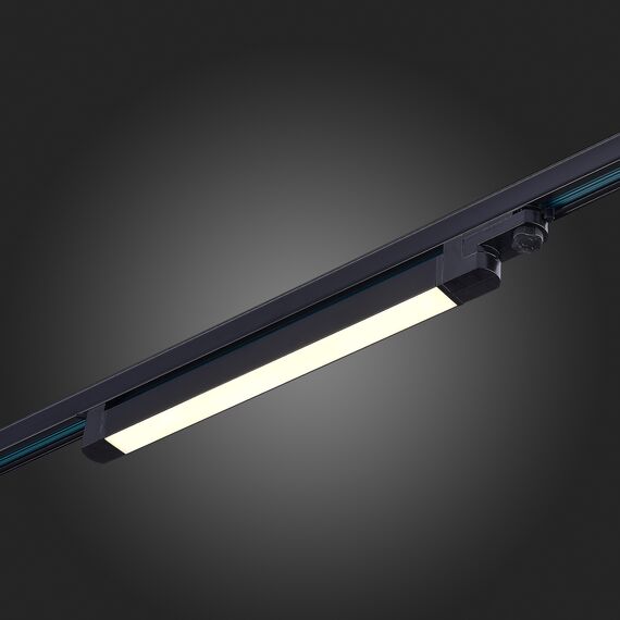 ST663.436.20 Св-к трек. Черный LED 1*20W 3000K 1 600Lm Ra>90 120° IP20 L535xW33xH73 165-265V TRACE, изображение 2