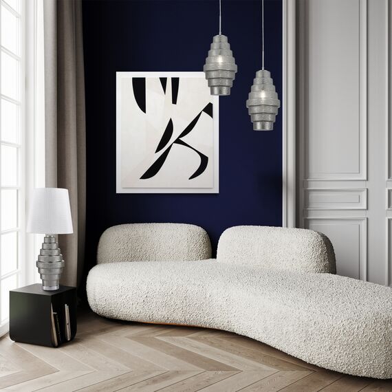 SL1001.103.01 Подвес ST-Luce Хром/Дымчатый E27 1*40W REXITE, изображение 6