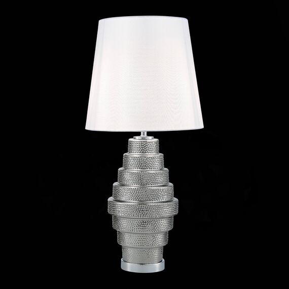 SL1001.104.01 Прикроватная лампа ST-Luce Хром,Дымчатый/Серый E27 1*40W REXITE