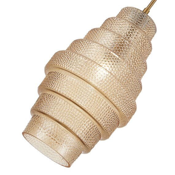 SL1001.203.01 Подвес ST-Luce Латунь/Коньячный E27 1*40W REXITE, изображение 5