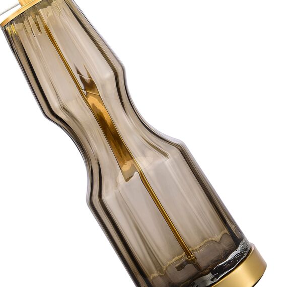 SL1005.704.01 Прикроватная лампа ST-Luce Коньячный,Латунь/Серый E27 1*40W SAYA, изображение 5