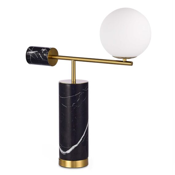 SL1008.404.01 Прикроватная лампа ST-Luce Латунь,Черный/Белый G9 1*5W DANESE, изображение 4