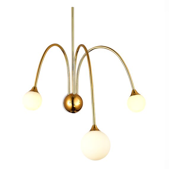 SL1187.201.03 Бра ST-Luce Золотистый/Белый G9 3*5W 4000K VIVE, изображение 5