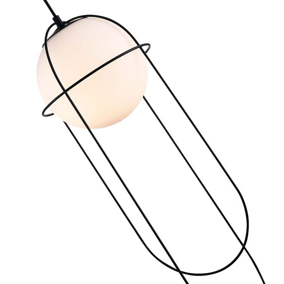 SL1189.403.01 Подвес ST-Luce Черный/Опал E27 1*60W BEATA, изображение 5