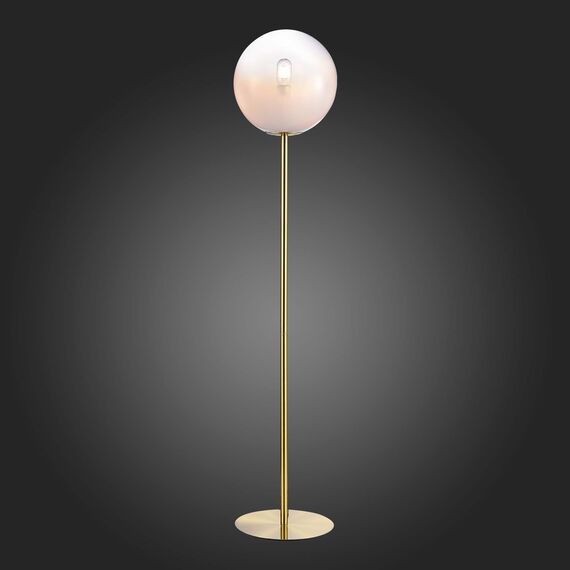 SL1190.205.01 Торшер ST-Luce Золотистый/Прозрачно-белый E27 1*60W CASSIUS, изображение 2