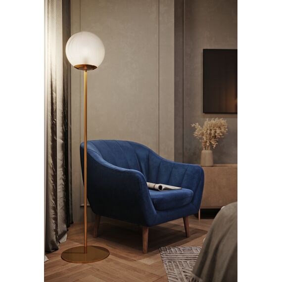 SL1190.205.01 Торшер ST-Luce Золотистый/Прозрачно-белый E27 1*60W CASSIUS, изображение 9