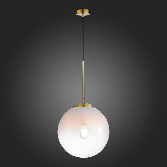 SL1190.213.01 Подвес ST-Luce Золотистый/Прозрачно-белый E27 1*60W CASSIUS, изображение 2