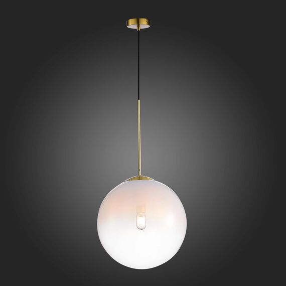 SL1190.223.01 Подвес ST-Luce Золотистый/Прозрачно-белый E27 1*60W CASSIUS, изображение 2