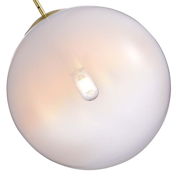 SL1190.223.01 Подвес ST-Luce Золотистый/Прозрачно-белый E27 1*60W CASSIUS, изображение 5