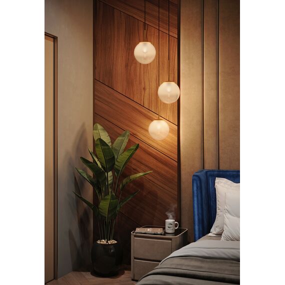 SL1190.223.01 Подвес ST-Luce Золотистый/Прозрачно-белый E27 1*60W CASSIUS, изображение 8