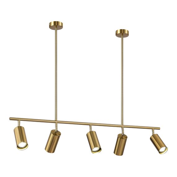 SL1206.303.05 Светильник подвесной ST-Luce Латунь/Латунь GU10 5*5W 4000K SORMANO, изображение 3