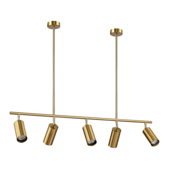 SL1206.303.05 Светильник подвесной ST-Luce Латунь/Латунь GU10 5*5W 4000K SORMANO, изображение 4