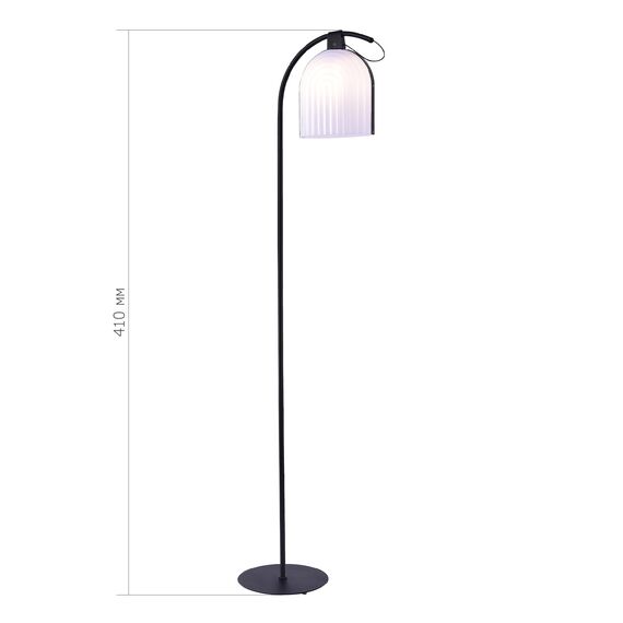 SL1302.405.01 Торшер ST-Luce Черный/Белый E27 LED 1*7W AIRE, изображение 5