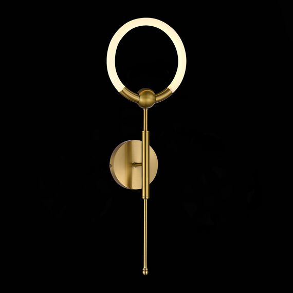 SL1578.201.01 Светильник настенный ST-Luce Золотистый/Белый LED 1*10W 3000K GIERA