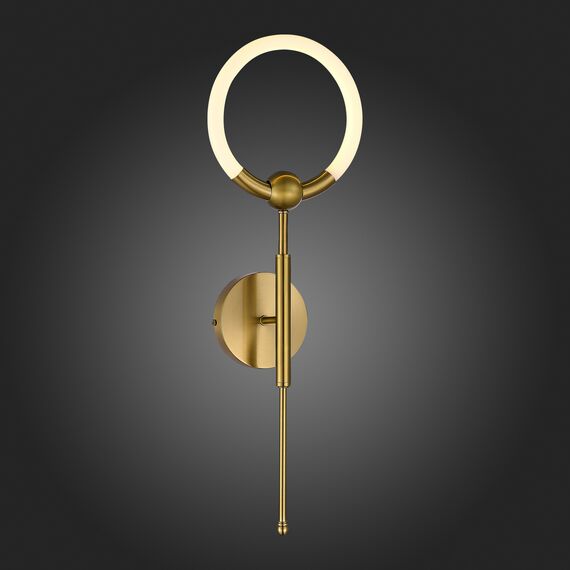 SL1578.201.01 Светильник настенный ST-Luce Золотистый/Белый LED 1*10W 3000K GIERA, изображение 2