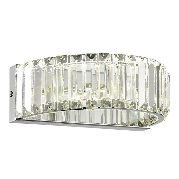 SL1622.101.01 Светильник настенный ST-Luce Хром/Прозрачный LED 1*13W 4000K TIVOLI