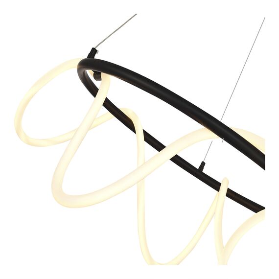 SL6102.403.55 Светильник подвесной ST-Luce Черный/Белый LED 1*35W 3000K SAGRATO, изображение 3