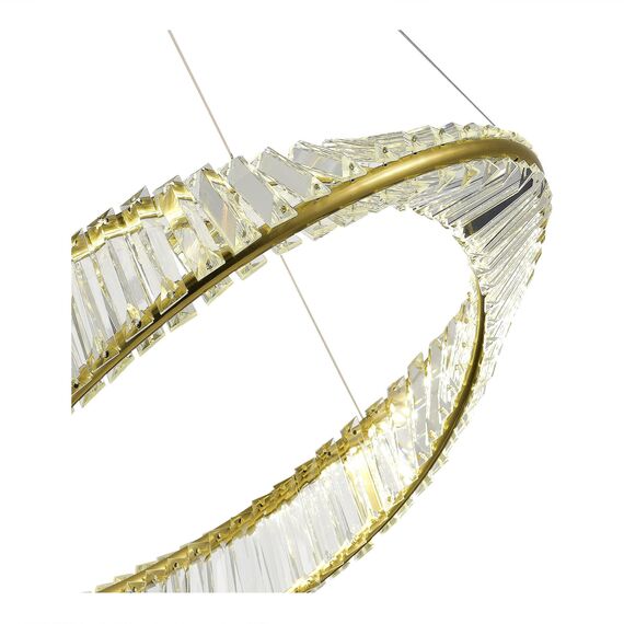 SL6204.301.01 Светильник подвесной ST-Luce Латунь/Прозрачный LED 1*32W 4000K RITORTO, изображение 3