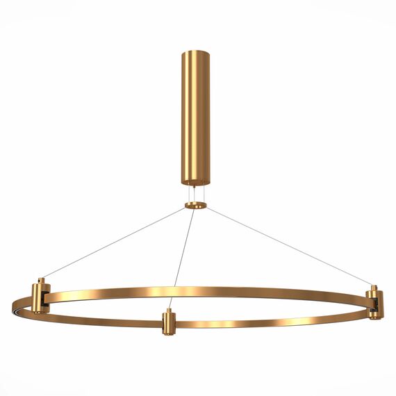 ST025.203.00 Шинопровод-кольцо FARM с подвесами и основанием под блок питания ST-Luce Золотистый FARM, изображение 3