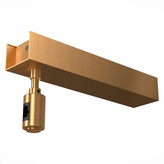 ST026.209.00 Потолочное основание для блока питания с вводом питания ST-Luce Золотистый FARM, изображение 3