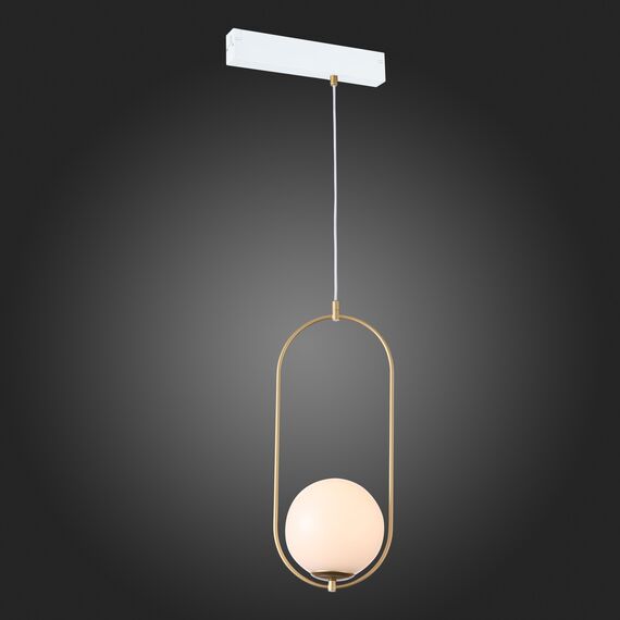 ST500.203.01 Св-к трек. Золотистый E27 1*40W  IP20 L240xW200xH570 180-240V Без ламп SKYLINE 220, изображение 2