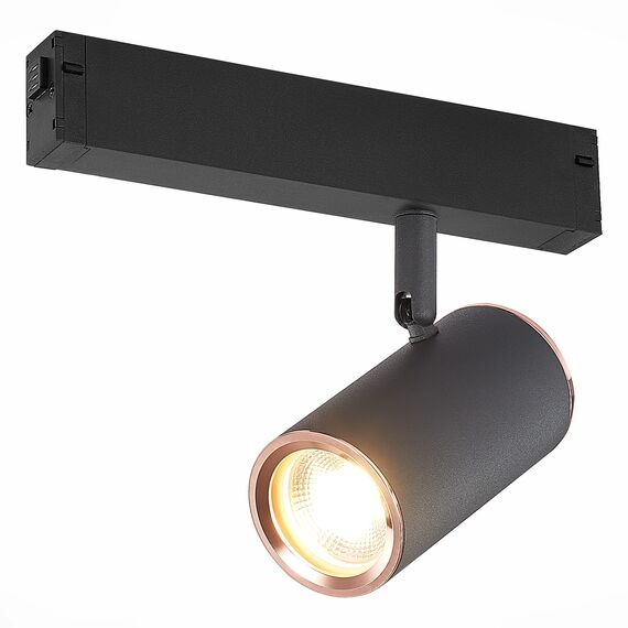 ST504.426.01 Св-к трек. Черный GU10 1*50W  IP20 L104xW54xH111 180-240V Без ламп SKYLINE 220, изображение 3