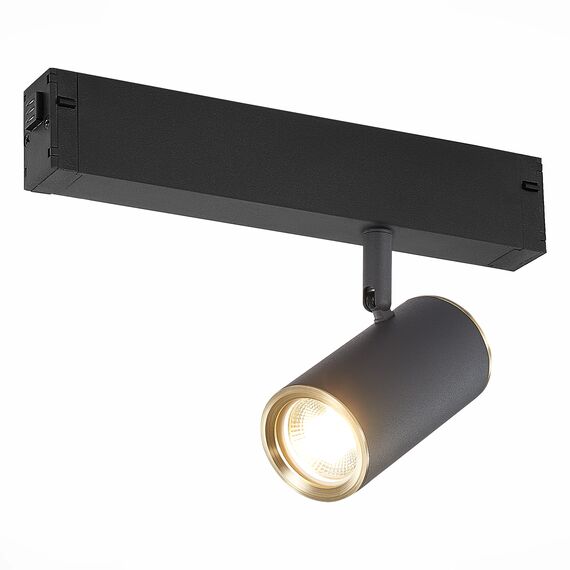 ST504.436.01 Св-к трек. Черный GU10 1*50W  IP20 L104xW54xH111 180-240V Без ламп SKYLINE 220, изображение 3