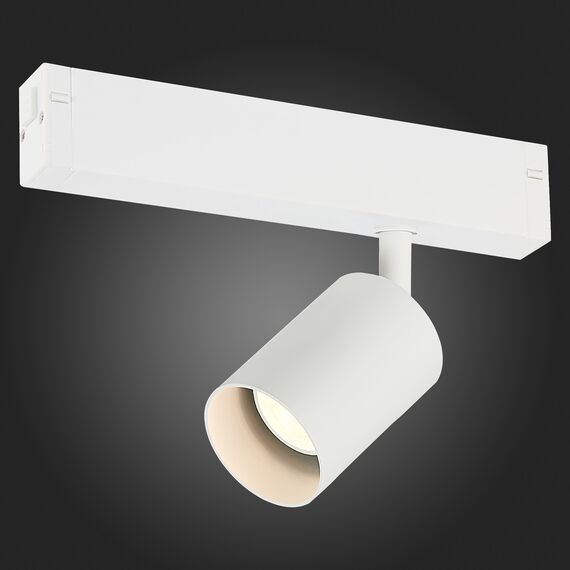 ST505.506.01 Св-к трек. Белый GU10 1*50W  IP20 L82xW70xH172 180-240V Без ламп SKYLINE 220, изображение 2