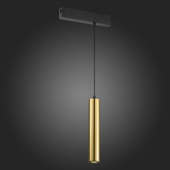 ST507.303.01 Св-к трек. Золотистый GU10 1*50W  IP20 D54xH290 180-240V Без ламп SKYLINE 220, изображение 2