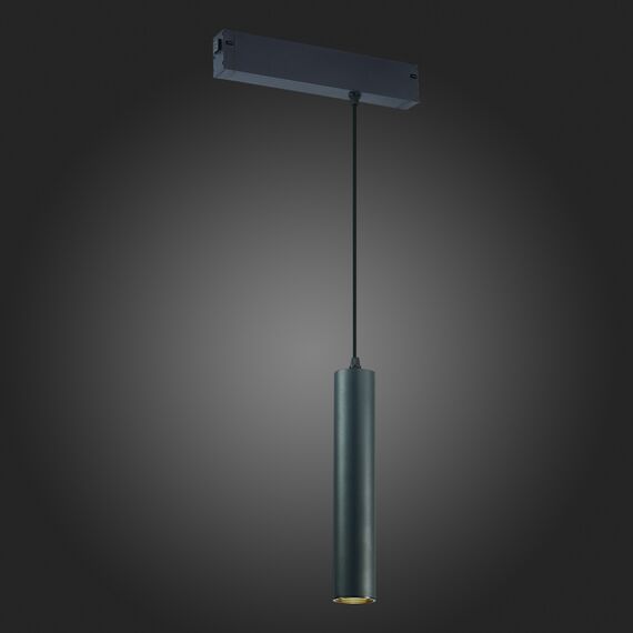 ST507.403.01 Св-к трек. Черный GU10 1*50W  IP20 D54xH290 180-240V Без ламп SKYLINE 220, изображение 2