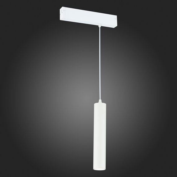 ST507.503.01 Св-к трек. Белый GU10 1*50W  IP20 D54xH290 180-240V Без ламп SKYLINE 220, изображение 2