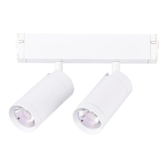 ST660.586.20 Св-к трек. Белый LED 2*10W 2700K-6000K 1 065Lm Ra>90 36° IP20 D50xH41 220V SKYLINE 220, изображение 3
