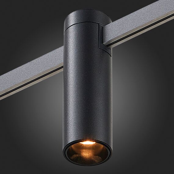 ST810.406.05 Магнитный трековый светильник FARM Черный LED 1*5W 3000K 227Lm Ra90 60 IP20 D35xH112 24 FARM, изображение 2