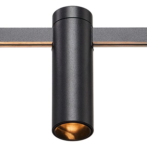 ST810.406.05 Магнитный трековый светильник FARM Черный LED 1*5W 3000K 227Lm Ra90 60 IP20 D35xH112 24 FARM, изображение 5