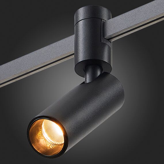 ST811.406.05 Магнитный трековый светильник FARM Черный LED 1*5W 3000K 341Lm Ra90 60 IP20 D35xH100 24 FARM, изображение 2
